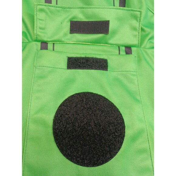 Official Sports Mens Soccer Referee USSF Long Sleeve Jersey Shirt Green Black XL - Picture 4 of 7